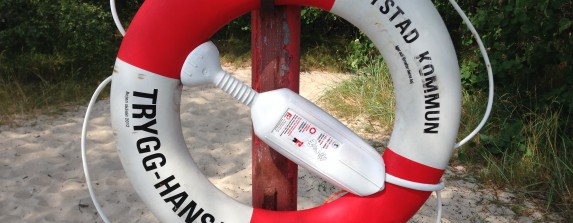 Rettungsring in Ystad